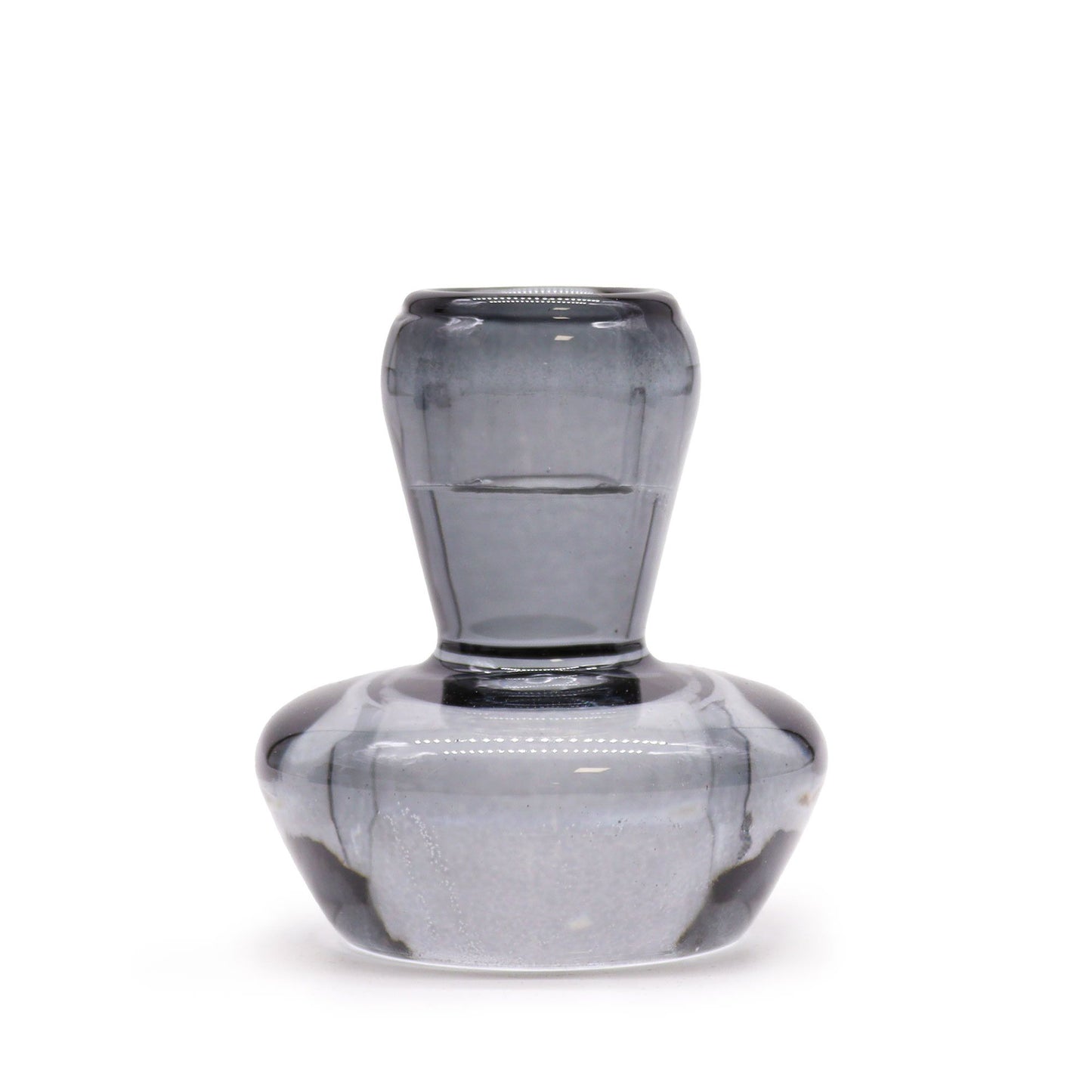 Set of 2 Mushroom Flip Dinner Candle / Tealight Holder - Midnight Grey