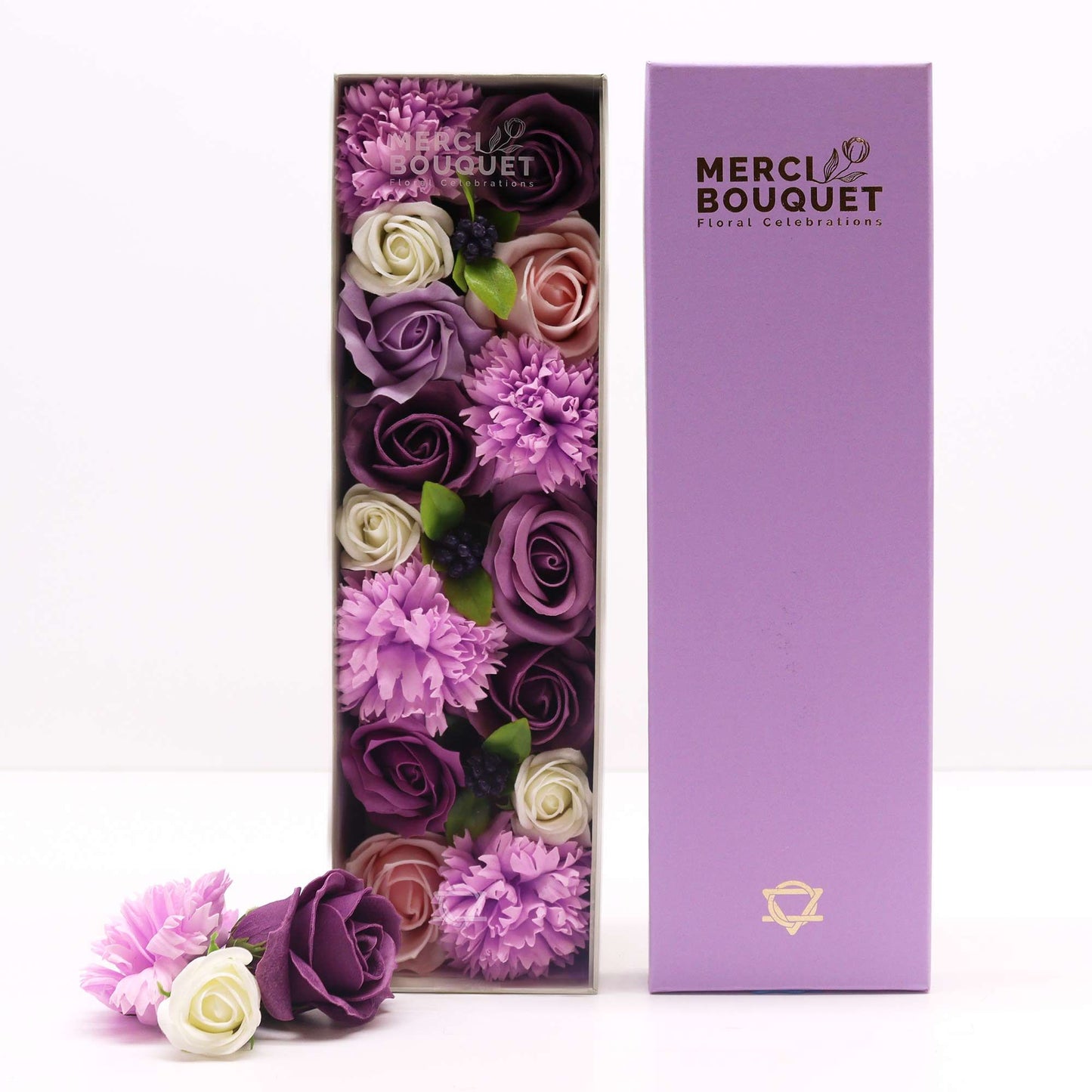 Lavender Rose & Carnation