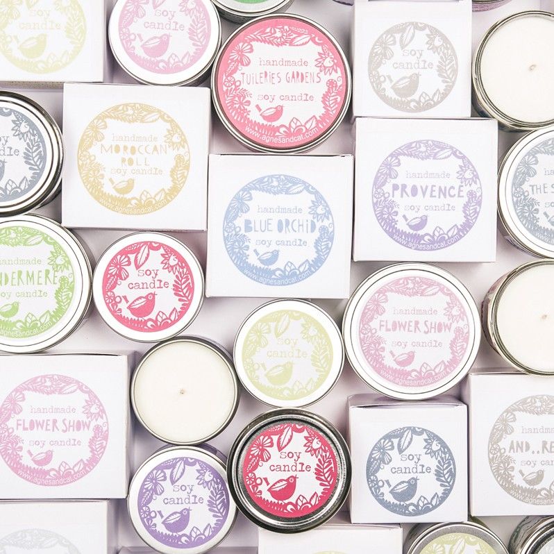 Tin Candle - Moroccan Roll