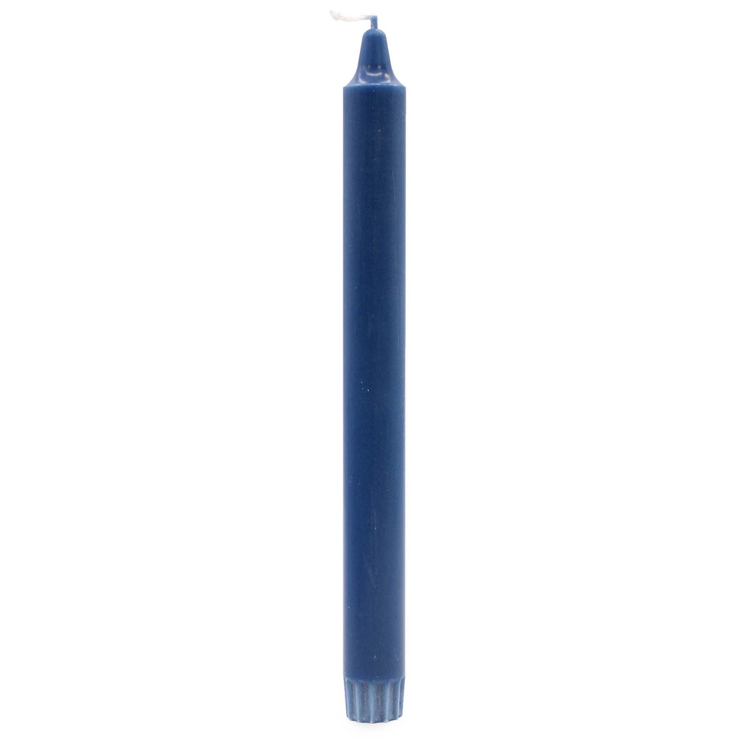 Pure Natural Wax Dinner Candle 25x2.3 - Blue