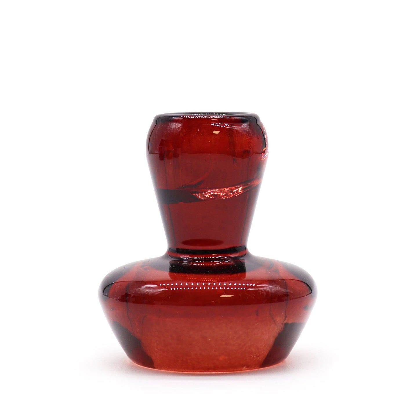 Set of 2 Mushroom Flip Dinner Candle / Tealight Holder - Vampire Red