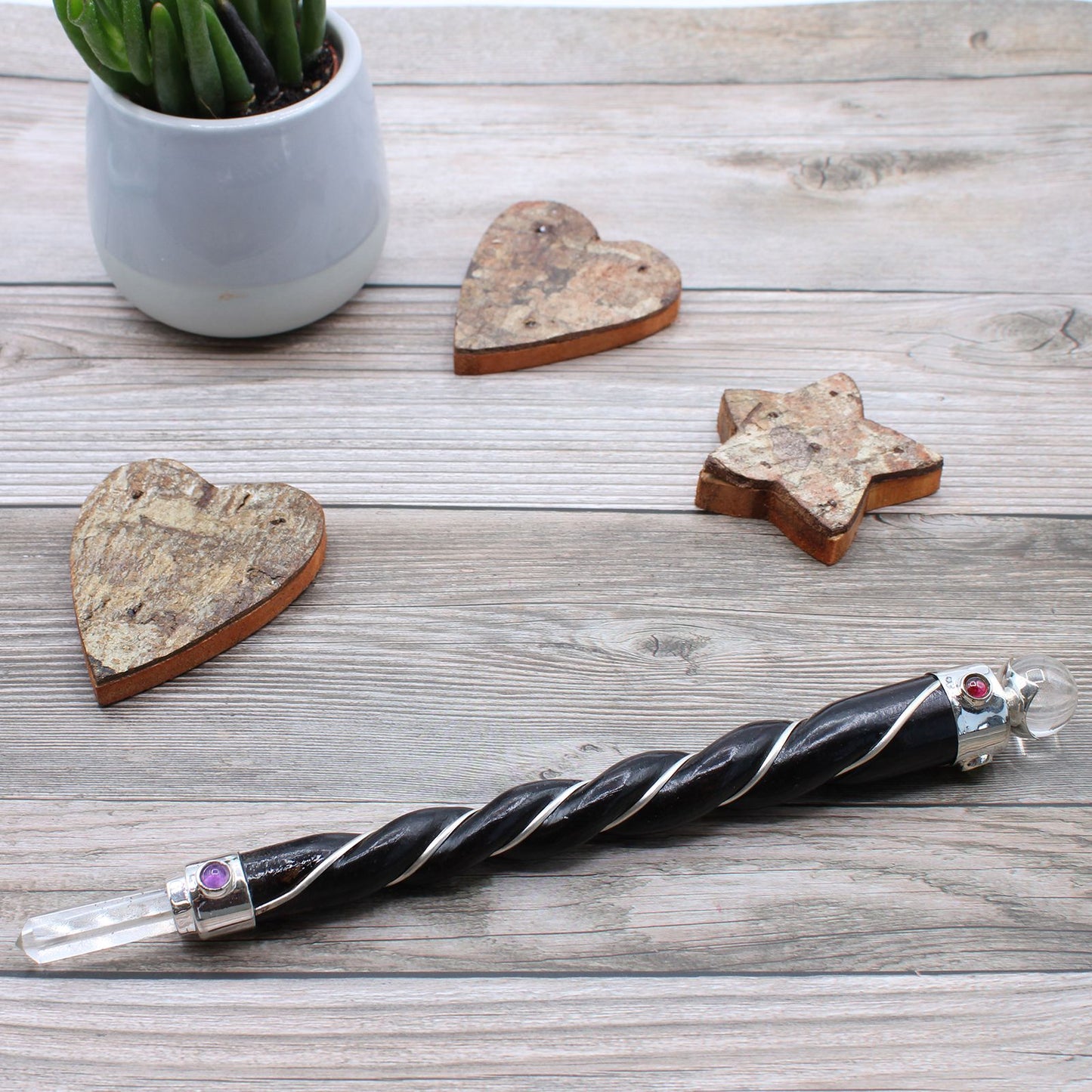 Chakra with Angel - Gold Crystal