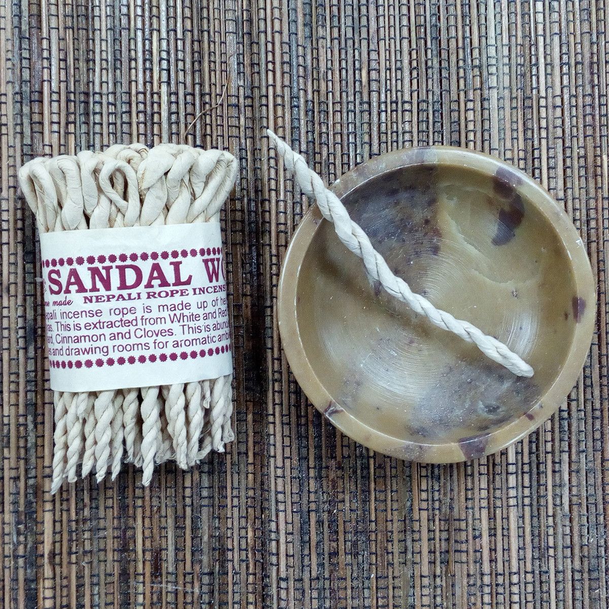 Herbs Incense Rope - Sandalwood & Spice