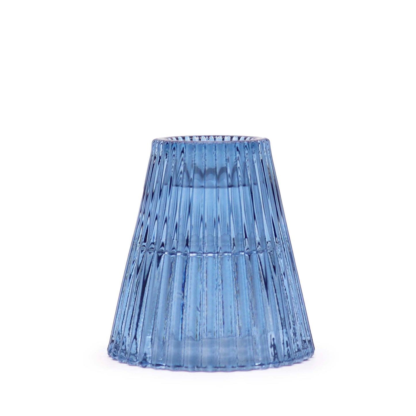 Set of 2 Flip Dinner Candle / Tealight Holder - Royal Blue
