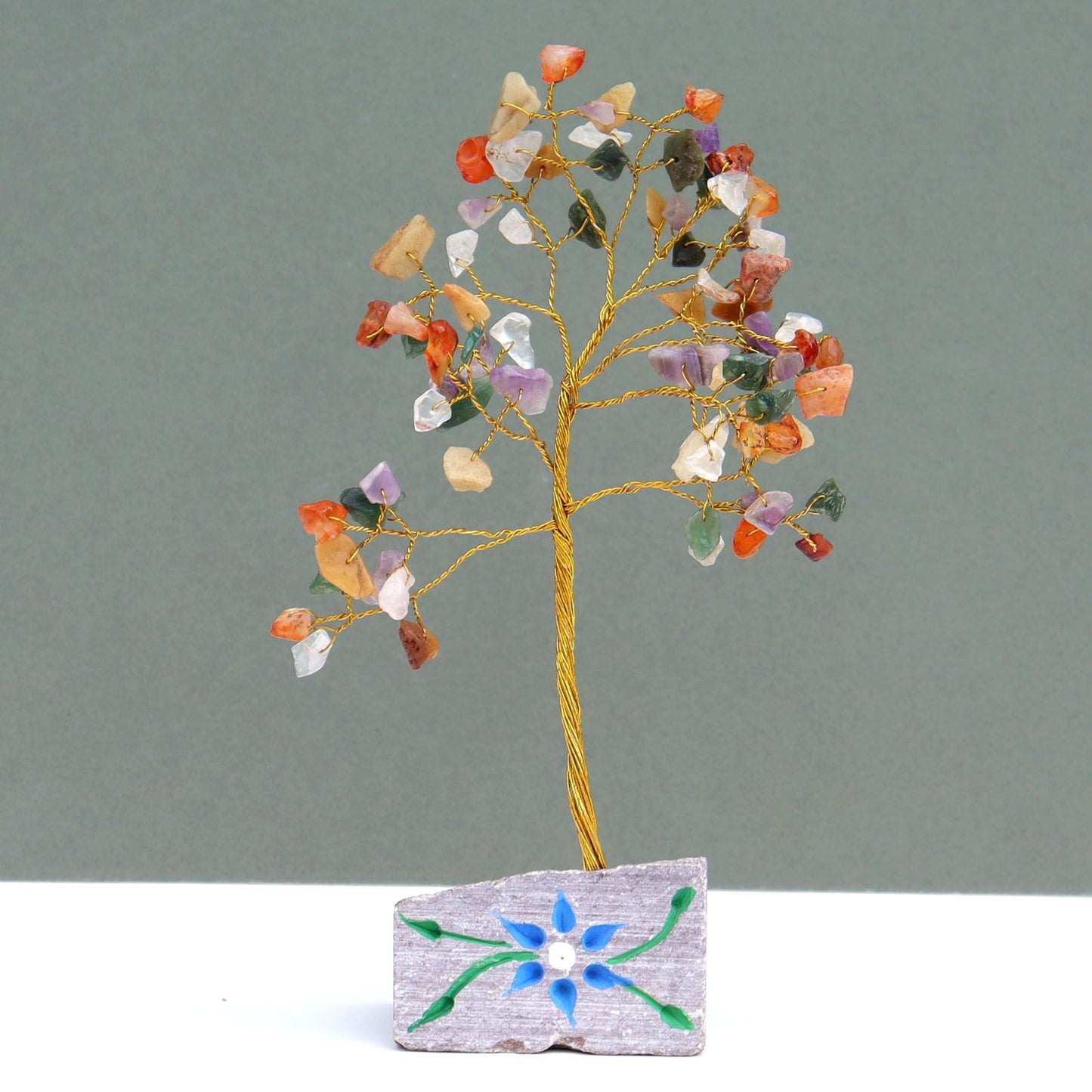 Mixed Gemstone Tree - 80 Stones