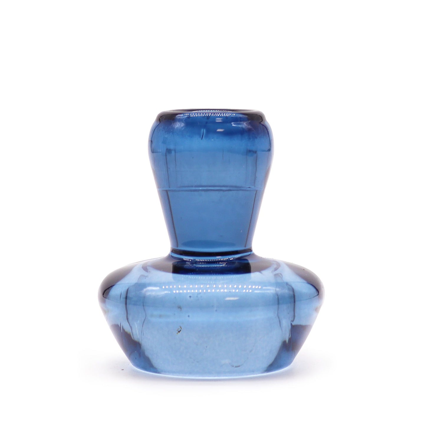 Set of 2 Mushroom Flip Dinner Candle / Tealight Holder - Royal Blue