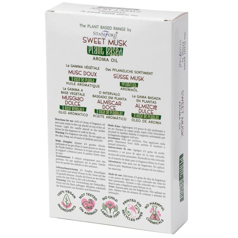 Plant Based Aroma Oil - Sweet Musk
