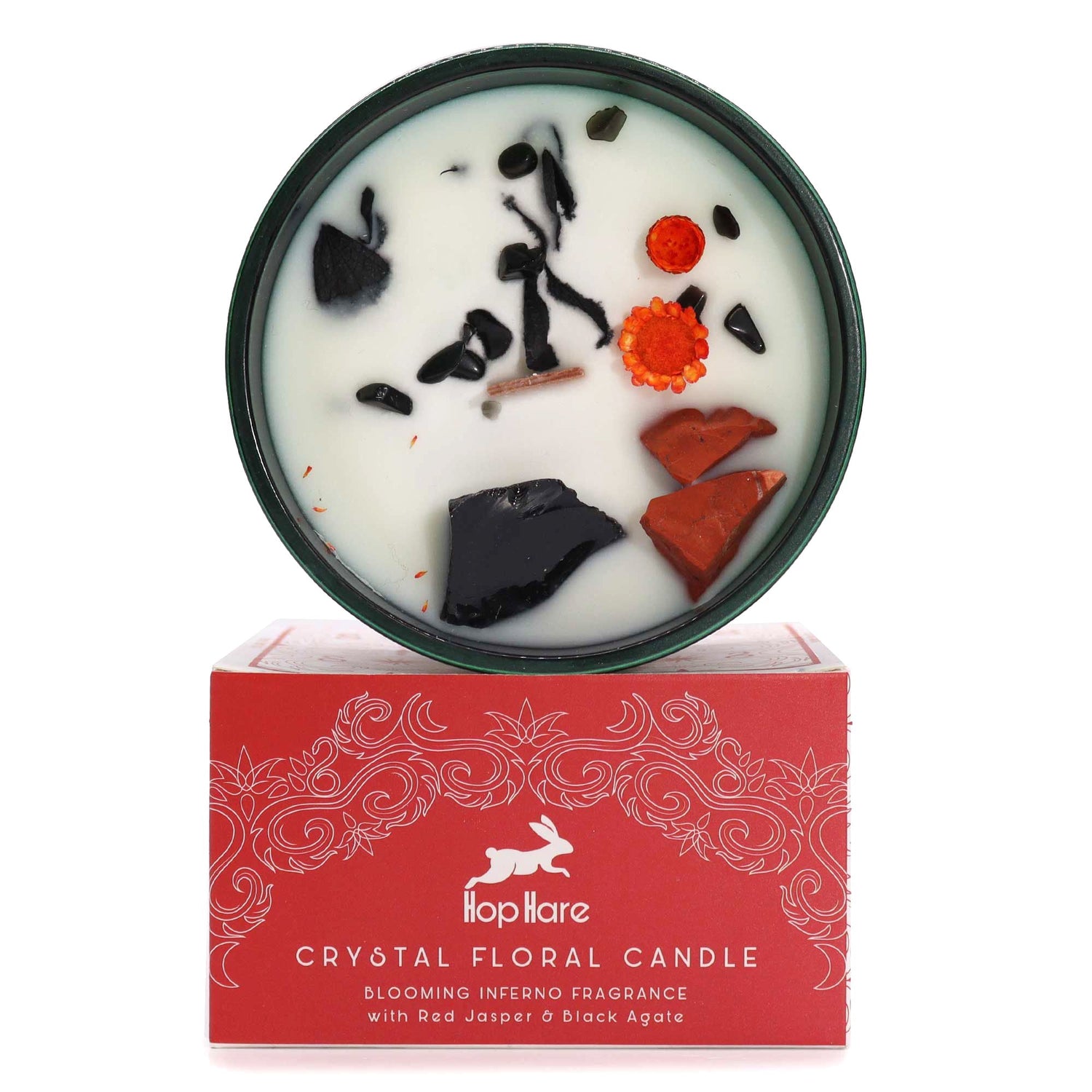 Crystal Floral Candles - Hop Hare