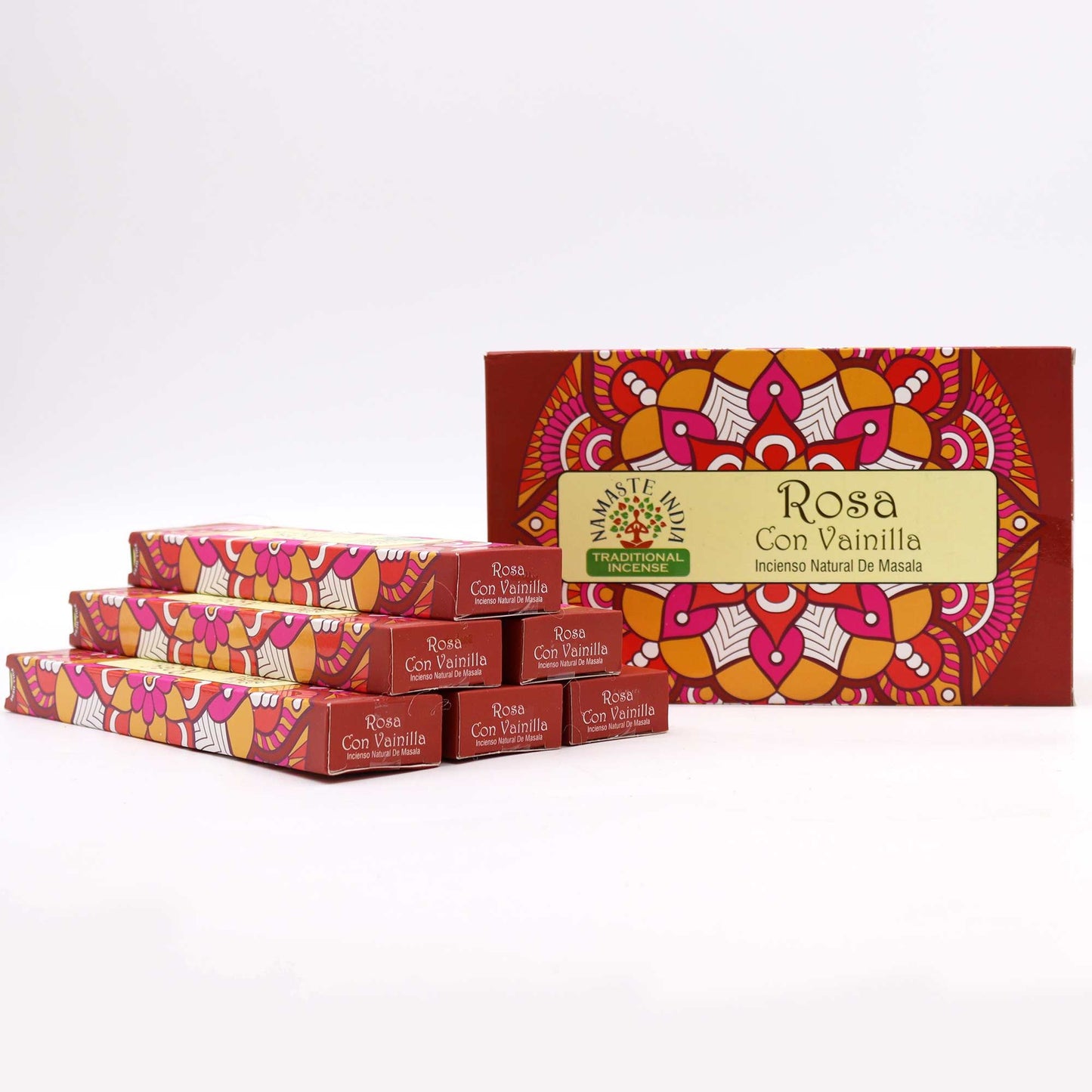 Namaste Mandala Masala Incense - Rose With Vanilla