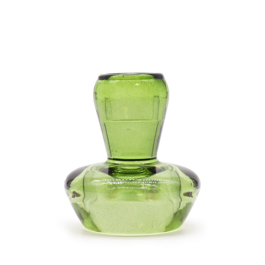 Set of 2 Mushroom Flip Dinner Candle / Tealight Holder - Garden Jade