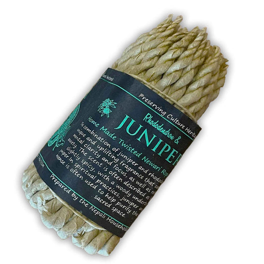 Herbs Rope Incense - Rhododendron and Juniper