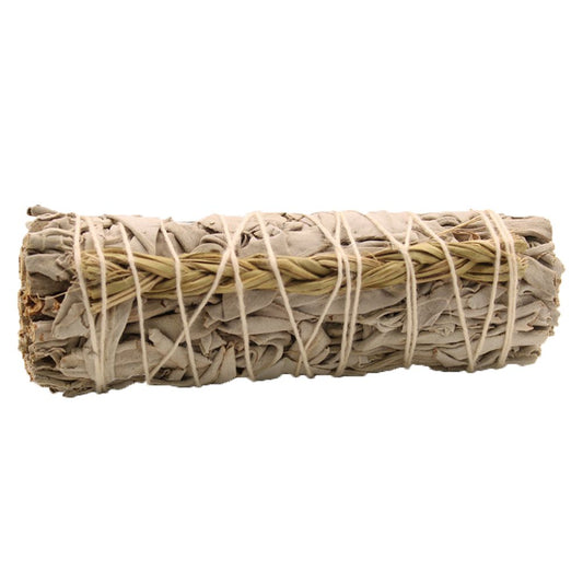 White Sage & Sweetgrass 10cm