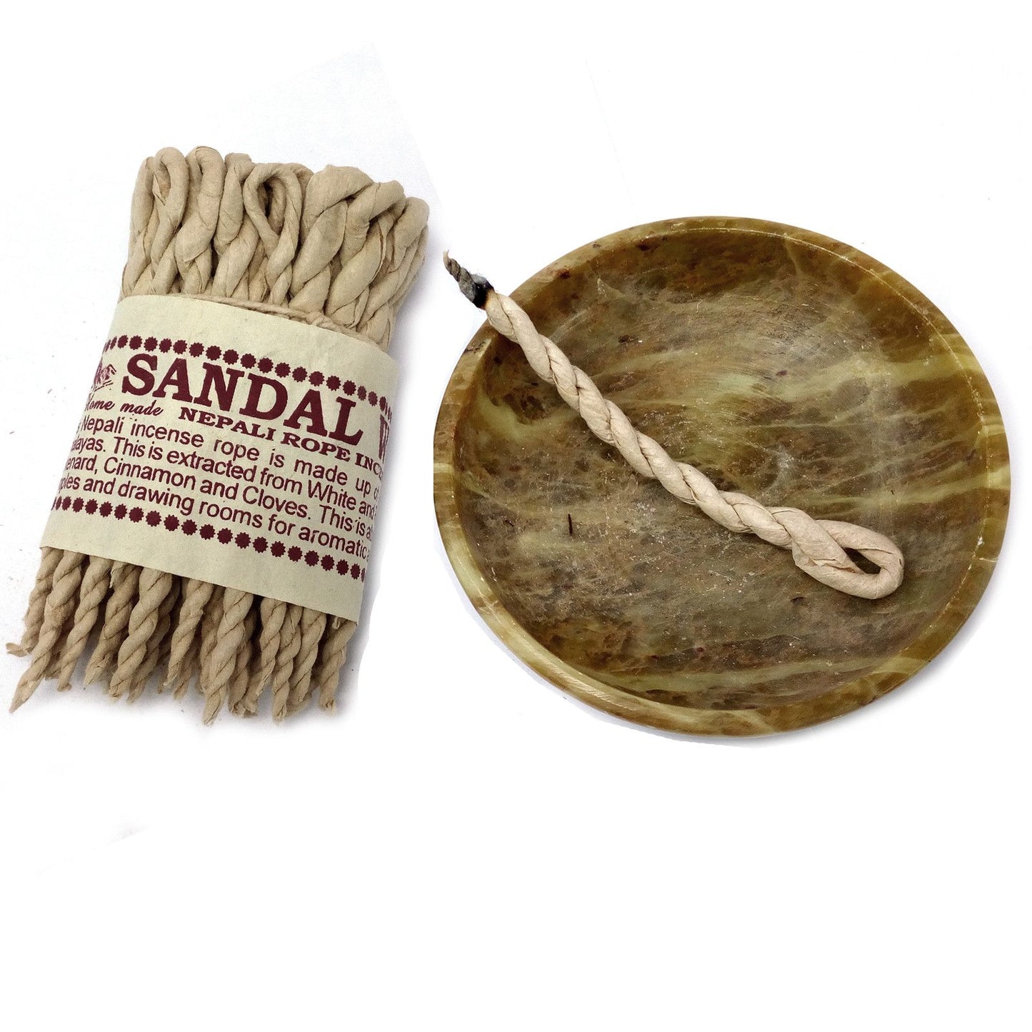 Herbs Incense Rope - Sandalwood & Spice