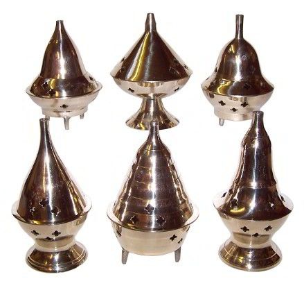 1x Brass Incense Burner Burner 4"