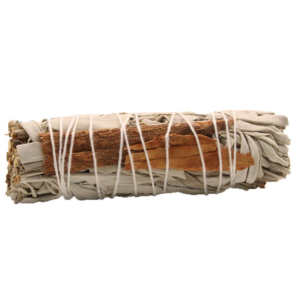 White Sage & Cinnamon 10cm